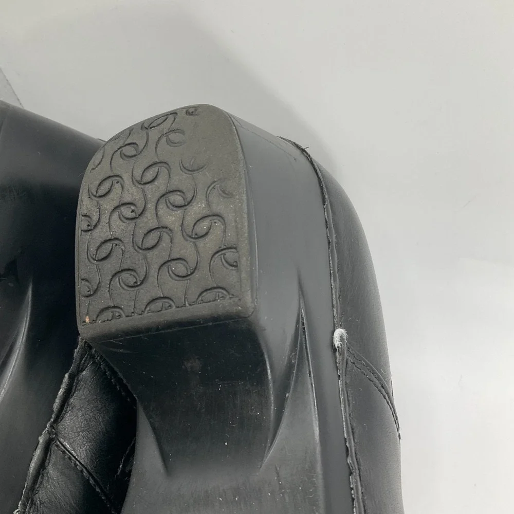 Dansko Tamara Leather Buckle Monk Strap Clog Slip-On Comfort Occupational EU 38 - Picture 7 of 12